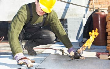 Heddington flat roof construction