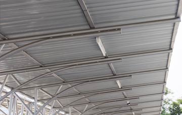 installing Heddington metal roofing